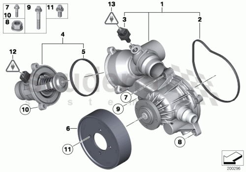 Part Diagram for Rolls Royce 13 62 1433076