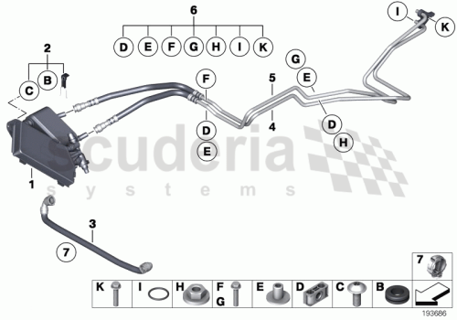Part Diagram for Rolls Royce 17 10 0152395