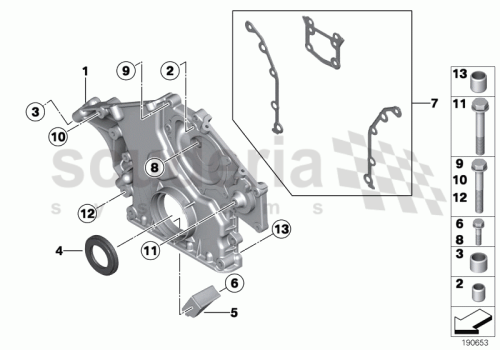 Part Diagram for Rolls Royce 11 12 1726245
