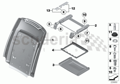 Part Diagram for Rolls Royce 07 11 9904307