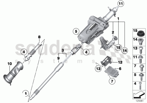 Part Diagram for Rolls Royce 32 30 6756512