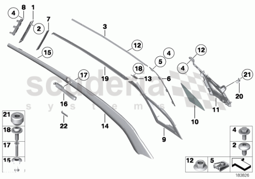 Part Diagram for Rolls Royce 51 43 9201802