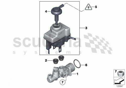 Part Diagram for Rolls Royce 34 33 6785926