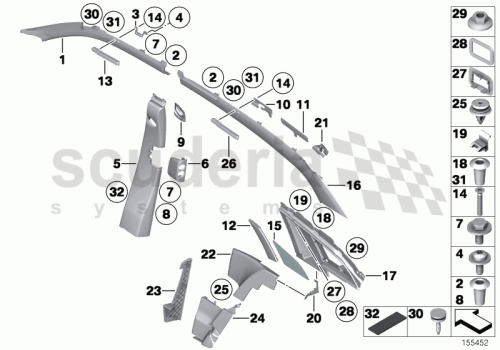 Part Diagram for Rolls Royce 07 14 9156085