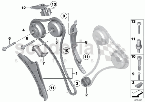 Part Diagram for Rolls Royce 11 36 7564346