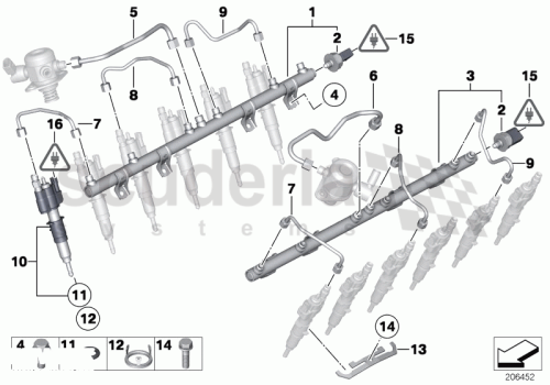 Part Diagram for Rolls Royce 13 53 7584315