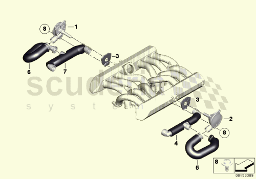 Part Diagram for Rolls Royce 11 61 7527085