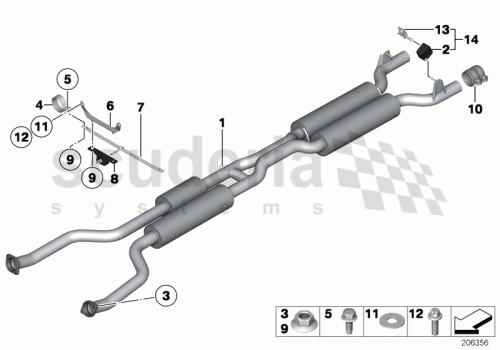 Part Diagram for Rolls Royce 18 20 7570987