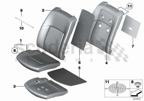 Part Diagram for Rolls Royce 52 10 7286326