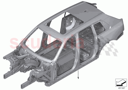 Part Diagram for Rolls Royce 41 00 8497084