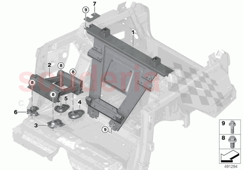 Part Diagram for Rolls Royce 51617488370