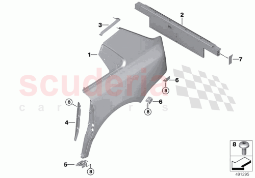 Part Diagram for Rolls Royce 41008497025