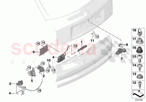 Part Diagram for Rolls Royce 51247430153