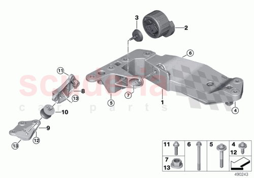 Part Diagram for Rolls Royce 07119908217