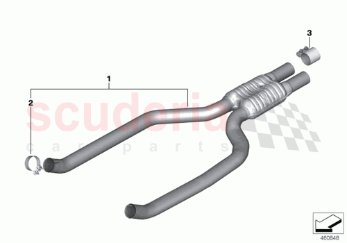 Part Diagram for Rolls Royce 18309424459