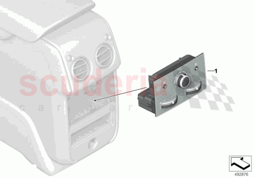 Part Diagram for Rolls Royce 61319490551