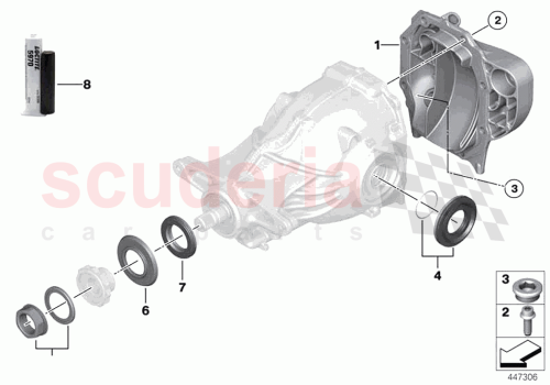Part Diagram for Rolls Royce 33137600693