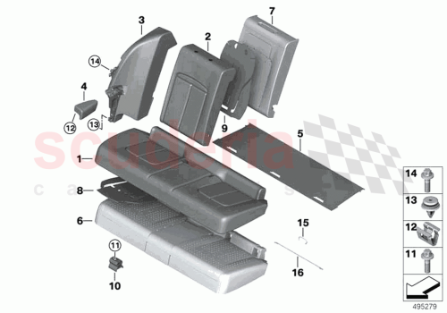 Part Diagram for Rolls Royce 52207445996