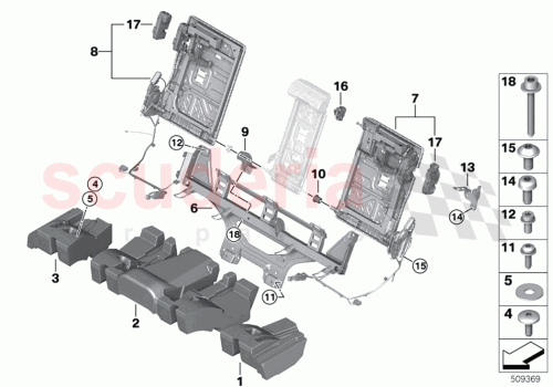 Part Diagram for Rolls Royce 52207950598
