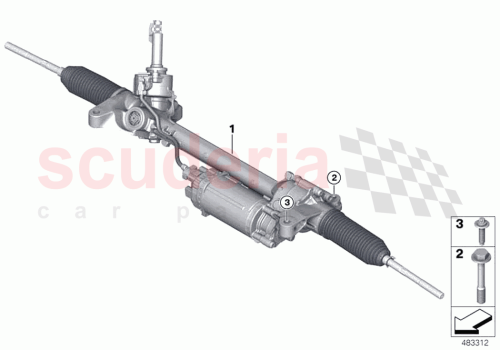 Part Diagram for Rolls Royce 32106895037