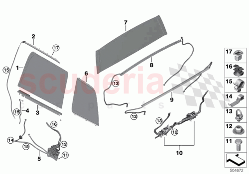 Part Diagram for Rolls Royce 51467489461