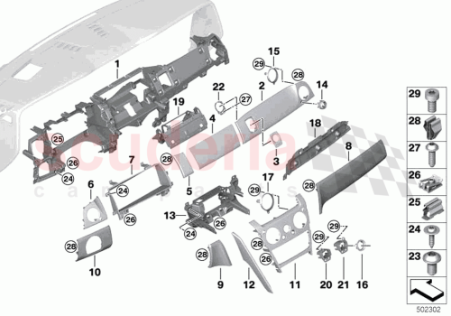 Part Diagram for Rolls Royce 51459389745