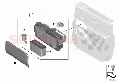 Part Diagram for Rolls Royce 51425A7F0B9
