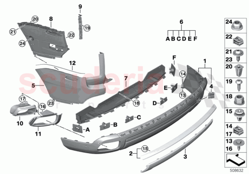 Part Diagram for Rolls Royce 51125A017E2