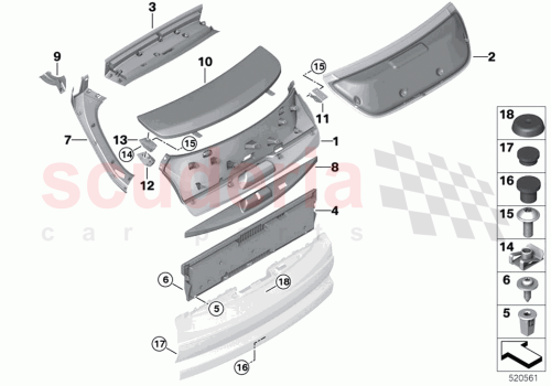 Part Diagram for Rolls Royce 51497469328