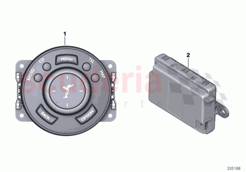 Part Diagram for Rolls Royce 65829347471