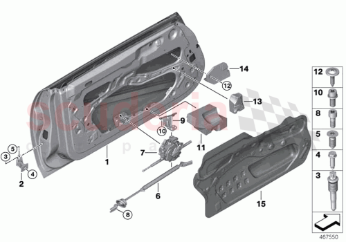 Part Diagram for Rolls Royce 51217304773