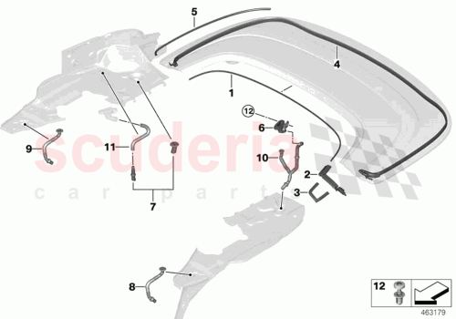 Part Diagram for Rolls Royce 54347367685