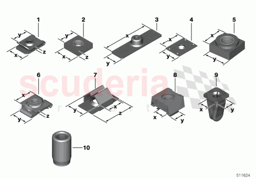 Part Diagram for Rolls Royce 41 00 7499647