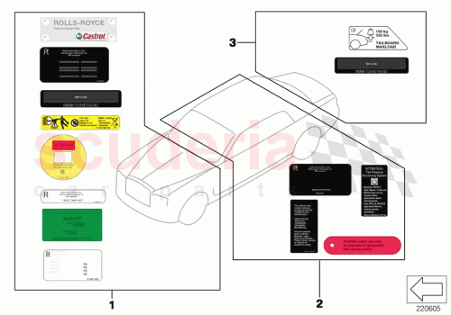 Part Diagram for Rolls Royce 71246874740