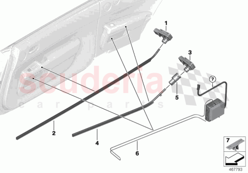 Part Diagram for Rolls Royce 63319383901