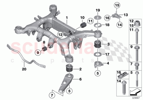 Part Diagram for Rolls Royce 33316874308