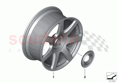 Part Diagram for Rolls Royce 36106899149