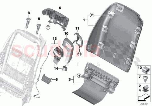 Part Diagram for Rolls Royce 52107330465