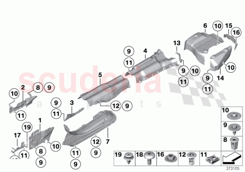 Part Diagram for Rolls Royce 51488498327