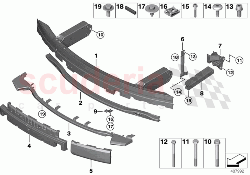 Part Diagram for Rolls Royce 51117333128