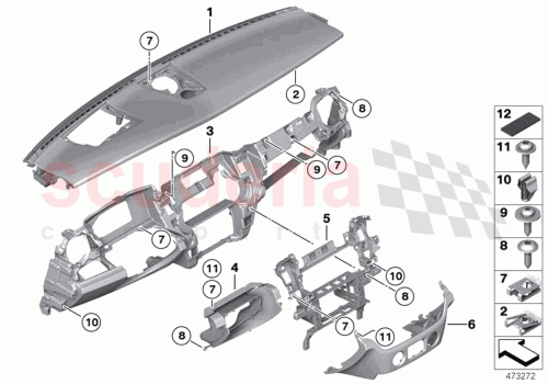 Part Diagram for Rolls Royce 51459286096