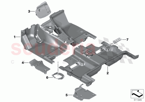 Part Diagram for Rolls Royce 51479872935