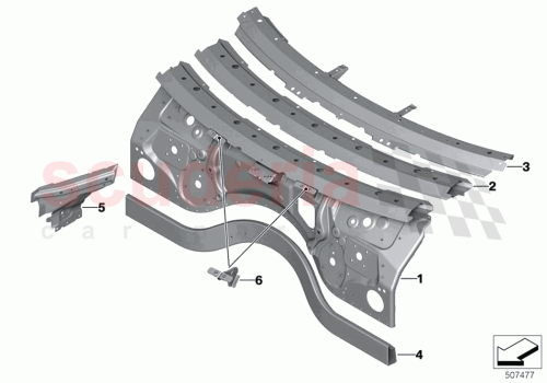 Part Diagram for Rolls Royce 41009853397