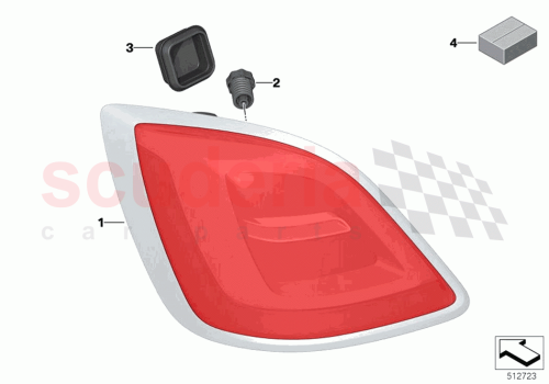Part Diagram for Rolls Royce 63219477599