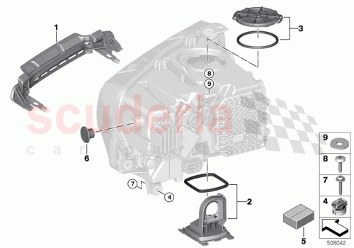 Part Diagram for Rolls Royce 51115A1E4B4
