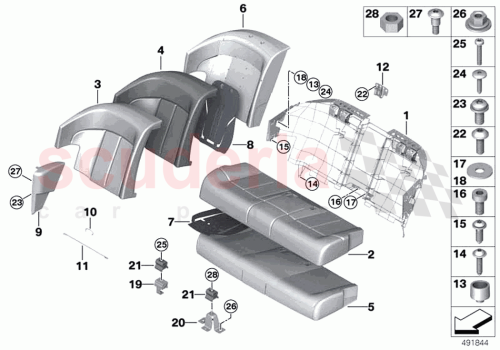 Part Diagram for Rolls Royce 52207497474