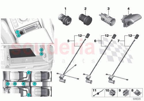 Part Diagram for Rolls Royce 61131378113