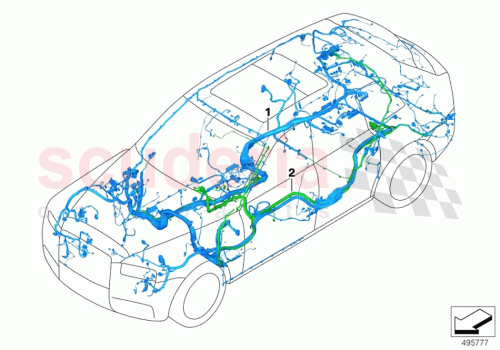 Part Diagram for Rolls Royce 61115A2C291