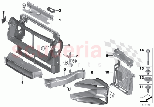 Part Diagram for Rolls Royce 51137495692