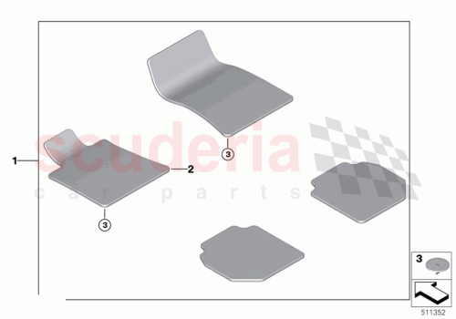 Part Diagram for Rolls Royce 51475A1E9B5